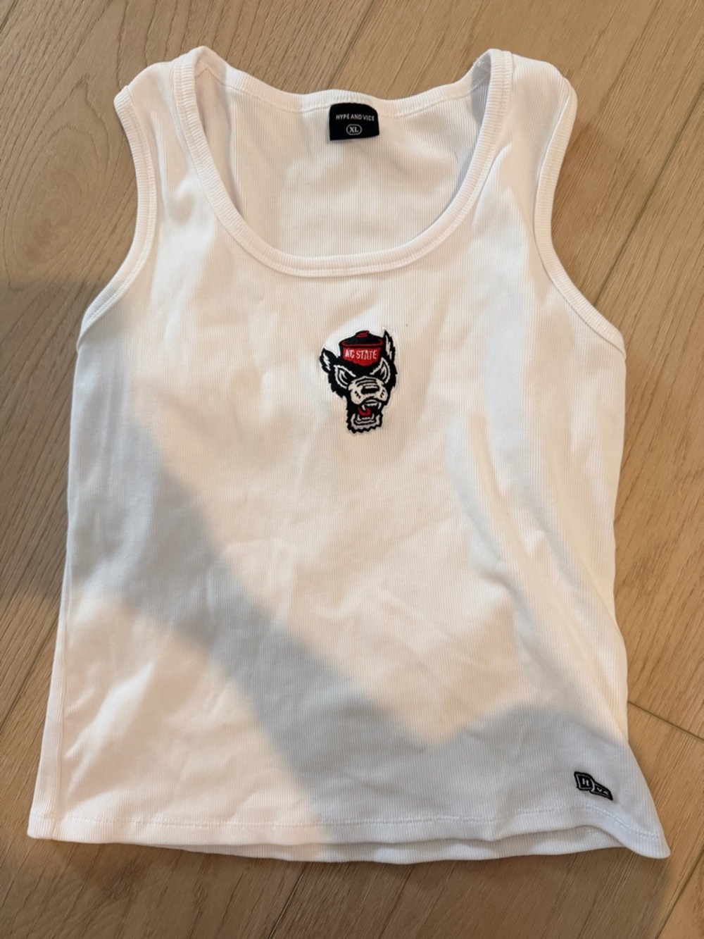NC State Wolfpack White New Era tank